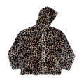 FAUX FUR LEOPARD PRINT JACKET FAUX FUR LEOPARD PRINT JACKET
