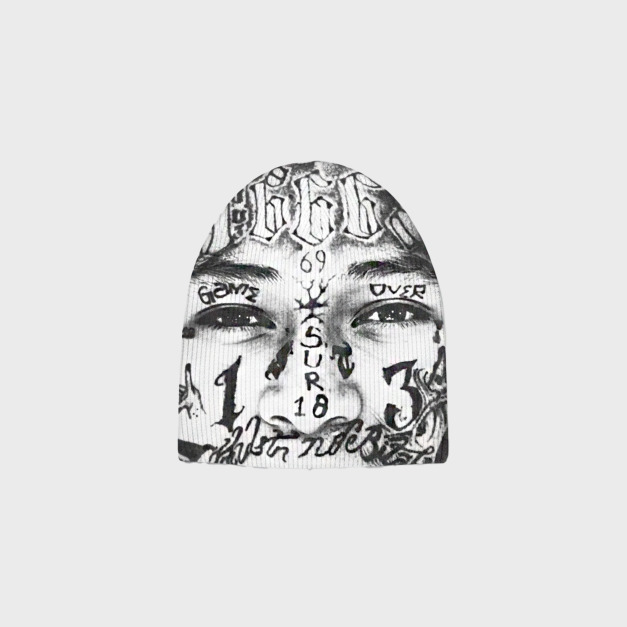 人臉針織毛帽 人臉針織毛帽