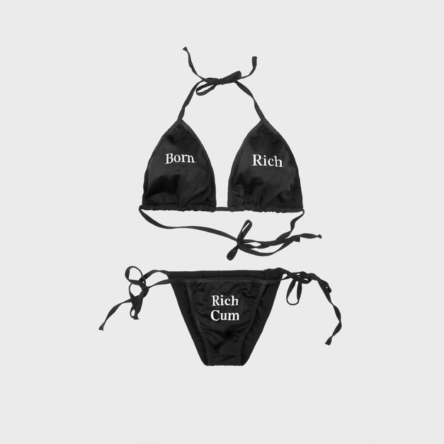RICH CUM BIKINI SET