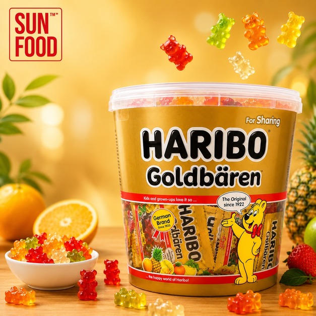 【太禓食品】小熊金軟糖 美式賣場 HARIBO 哈瑞寶 金熊Q軟糖(1 kg) 派對首選 桶裝 分享包 【太禓食品】小熊金軟糖 美式賣場 HARIBO 哈瑞寶 金熊Q軟糖(1 kg) 派對首選 桶裝 分享包