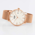 HENRY LONDON 米白紋路面玫瑰金框玫瑰金米蘭帶腕錶-(HL40-M-0374)_1 HENRY LONDON 米白紋路面玫瑰金框玫瑰金米蘭帶腕錶-(HL40-M-0374)_1
