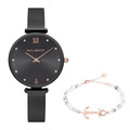 PAUL HEWITT德國設計師品牌手錶 - 霓夜黑晶鑽米蘭腕錶x大理石船錨珠鍊 女錶禮盒套組 PH003059SET PAUL HEWITT德國設計師品牌手錶 - 霓夜黑晶鑽米蘭腕錶x大理石船錨珠鍊 女錶禮盒套組 PH003059SET