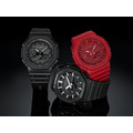 CASIO G-SHOCK 八角造型 雙顯設計 碳纖維輕薄錶殼 GA-2100-2A_2 CASIO G-SHOCK 八角造型 雙顯設計 碳纖維輕薄錶殼 GA-2100-2A_2