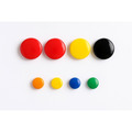 黑白幫 2cm 多色圓形磁鐵 (最低購買數量25顆)_1 黑白幫 2cm 多色圓形磁鐵 (最低購買數量25顆)_1