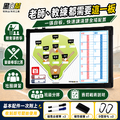 黑白幫 樂樂棒球教練磁性戰術白板 30X45公分_8 黑白幫 樂樂棒球教練磁性戰術白板 30X45公分_8