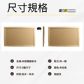 黑白幫 雙面無磁性木框軟木公佈欄 多款尺寸_1 黑白幫 雙面無磁性木框軟木公佈欄 多款尺寸_1