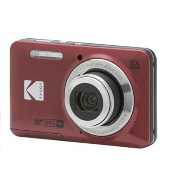 【Kodak 柯達】 PIXPRO數位相機 FZ55 FRIENDLY ZOOM 5倍光學變焦數位相機-紅色 【Kodak 柯達】 PIXPRO數位相機 FZ55 FRIENDLY ZOOM 5倍光學變焦數位相機-紅色