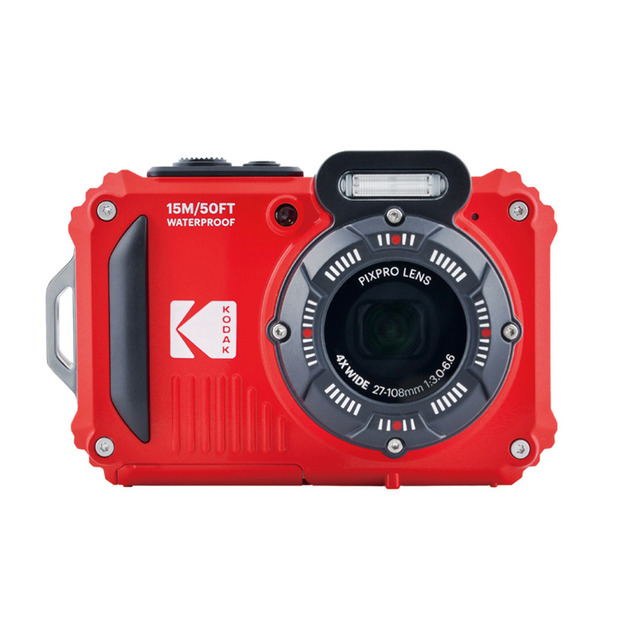 【Kodak 柯達】 PIXPRO數位相機 WPZ2 16MP 4倍光學變焦 防水數位相機-紅色 【Kodak 柯達】 PIXPRO數位相機 WPZ2 16MP 4倍光學變焦 防水數位相機-紅色