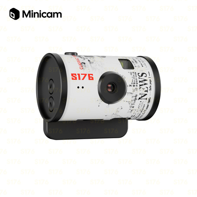 【Minicam 迷你拍】G21 底片造型 S176 數位迷你相機-白色 【Minicam 迷你拍】G21 底片造型 S176 數位迷你相機-白色