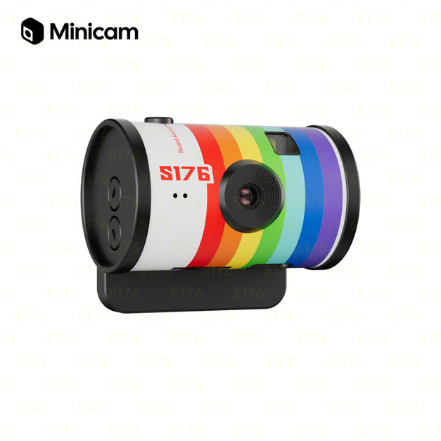 【Minicam 迷你拍】G21 底片造型 S176 數位迷你相機-彩虹 【Minicam 迷你拍】G21 底片造型 S176 數位迷你相機-彩虹