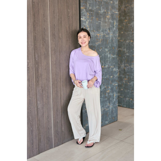 居家豆腐軟軟上衣(只剩深藍/紫現貨) 居家豆腐軟軟上衣(只剩深藍/紫現貨)