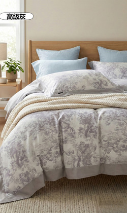 裸睡80支蘭精天絲床單(四件組)