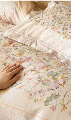 60支嬰膚棉四件組床單