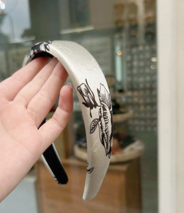 髮箍|茵茵 • 水墨畫 布藝髮飾簡約飾品 髮箍|茵茵 • 水墨畫 布藝髮飾簡約飾品