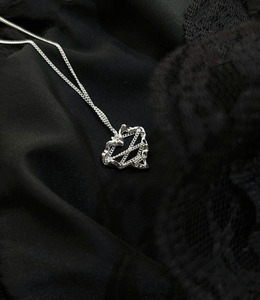 |純銀項鍊 925|音韻 • 不規則愛心 毛衣鏈頸鏈鎖骨鏈戒指耳環 單只販售 |純銀項鍊 925|音韻 • 不規則愛心 毛衣鏈頸鏈鎖骨鏈戒指耳環 單只販售