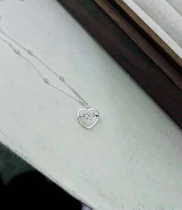 |純銀項鍊 925|融化 • 貝殼愛心 毛衣鏈頸鏈鎖骨鏈戒指耳環 單只販售 |純銀項鍊 925|融化 • 貝殼愛心 毛衣鏈頸鏈鎖骨鏈戒指耳環 單只販售