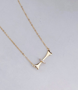 |純銀項鍊 925|歡樂 • 骨頭鋯石圓環 毛衣鏈頸鏈鎖骨鏈 單只販售 |純銀項鍊 925|歡樂 • 骨頭鋯石圓環 毛衣鏈頸鏈鎖骨鏈 單只販售