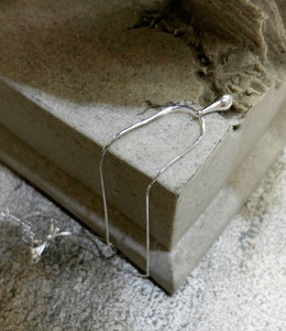 |純銀項鍊 925|溫潤 • 水滴 頸鍊鎖骨鏈 單只販售 |純銀項鍊 925|溫潤 • 水滴 頸鍊鎖骨鏈 單只販售