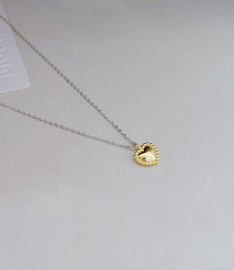 |純銀項鍊 925|紀念 • 愛心撞色 毛衣鏈頸鏈鎖骨鏈 單只販售 |純銀項鍊 925|紀念 • 愛心撞色 毛衣鏈頸鏈鎖骨鏈 單只販售