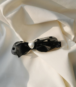 |壓夾|雙層波點蝴蝶結 髮夾髮飾邊夾壓夾 單隻販售 |壓夾|雙層波點蝴蝶結 髮夾髮飾邊夾壓夾 單隻販售