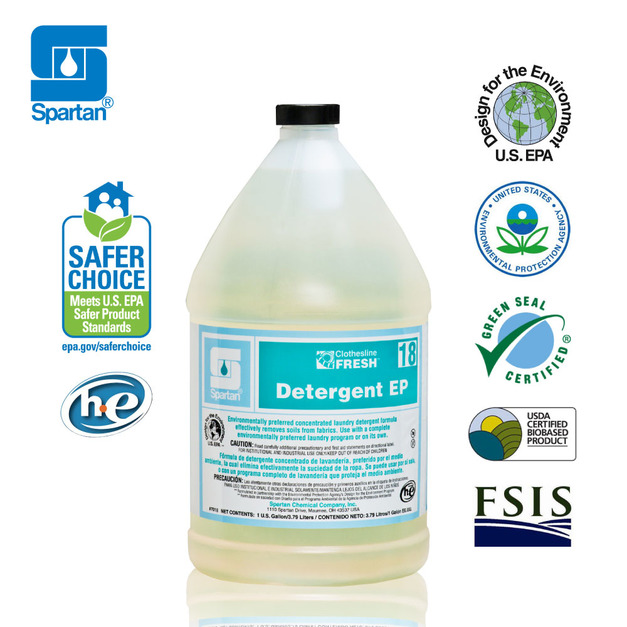 【斯巴達 SPARTAN】EP18高濃縮洗衣精(3790ml) 【斯巴達 SPARTAN】EP18高濃縮洗衣精(3790ml)