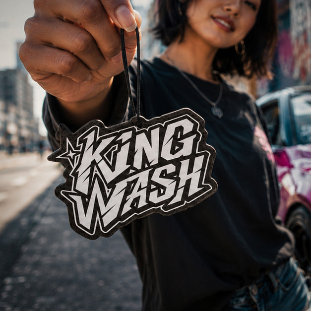 KINGWASH金能洗 車用品牌香氛片 KINGWASH金能洗 車用品牌香氛片