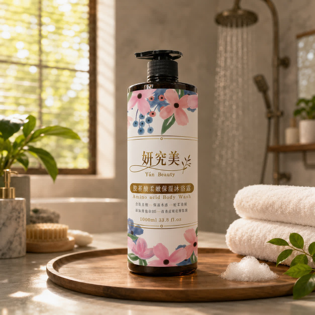 1L妍究美柔嫩保濕沐浴露(粉瓶) 1L妍究美柔嫩保濕沐浴露(粉瓶)