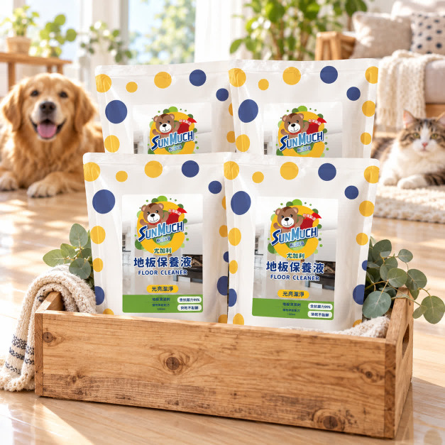 【組合】尤加利地板保養液補充包 1200ml 4入/箱 【組合】尤加利地板保養液補充包 1200ml 4入/箱