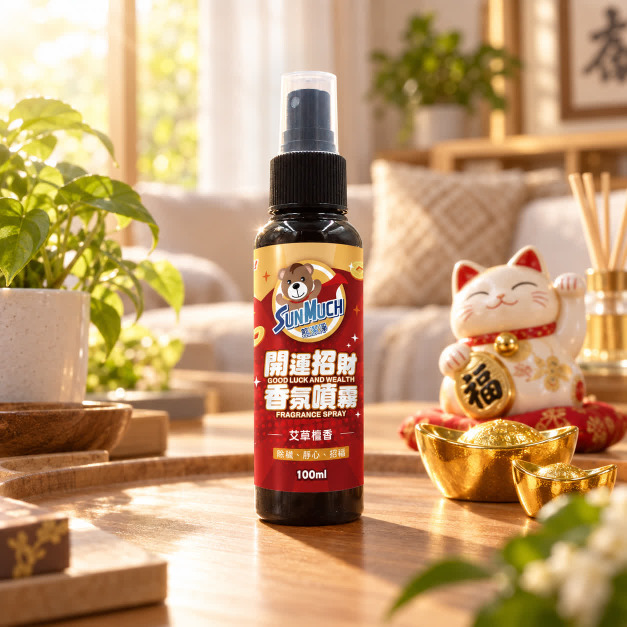 SunMuch熊潔淨 開運招財香氛噴霧 100ml SunMuch熊潔淨 開運招財香氛噴霧 100ml