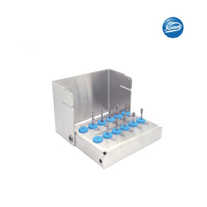 Dr. Jun Iwata牙冠/貼片製備&複合樹脂修形鑽針組(鐵盒)