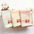MIT燙印手帕紗布巾【消防車】一組3入_1 MIT燙印手帕紗布巾【消防車】一組3入_1