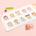 ◆耐高溫◆姓名貼 大+小【小可愛變裝秀1】R款 共80入_2 ◆耐高溫◆姓名貼 大+小【小可愛變裝秀1】R款 共80入_2
