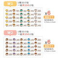 ◆耐高溫◆姓名貼【小帥帥變裝秀2 W1~W2】小巧橫式 150入_7 ◆耐高溫◆姓名貼【小帥帥變裝秀2 W1~W2】小巧橫式 150入_7