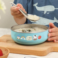 客製化繽紛三色碗 夢想小火車【小斑馬】不鏽鋼碗蓋_1 客製化繽紛三色碗 夢想小火車【小斑馬】不鏽鋼碗蓋_1