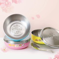 客製化繽紛三色碗 童趣玩具店【微笑男孩+捲髮男孩】不鏽鋼碗蓋 客製化繽紛三色碗 童趣玩具店【微笑男孩+捲髮男孩】不鏽鋼碗蓋