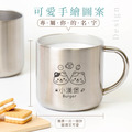 304雙層不鏽鋼杯 喵喵甜點店【廚師貓+甜點貓】客製化禮物_3 304雙層不鏽鋼杯 喵喵甜點店【廚師貓+甜點貓】客製化禮物_3