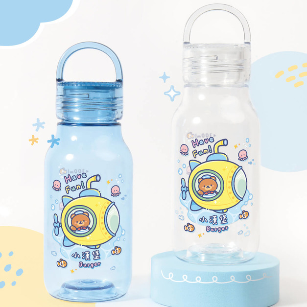 Tritan輕巧圓提水壺【海洋探險家】客製化禮物 Tritan輕巧圓提水壺【海洋探險家】客製化禮物