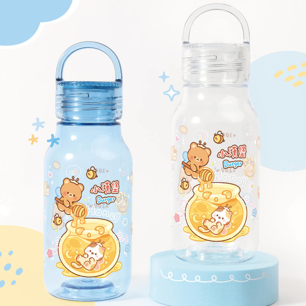 Tritan輕巧圓提水壺【環繞系列-甜甜蜂蜜熊】客製化禮物 Tritan輕巧圓提水壺【環繞系列-甜甜蜂蜜熊】客製化禮物