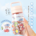 Tritan質感方提水壺【環繞系列-萌龍太空記】客製化禮物_3 Tritan質感方提水壺【環繞系列-萌龍太空記】客製化禮物_3