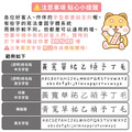 1+1不孤單【綜合尺寸透明貼+衣物印章】超值組_12 1+1不孤單【綜合尺寸透明貼+衣物印章】超值組_12