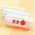 MIT姓名手帕紗布巾【小蘋果款】一組3入 MIT姓名手帕紗布巾【小蘋果款】一組3入