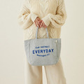 Rootote | 棉質字母質感托特包 (2色) Rootote | 棉質字母質感托特包 (2色)