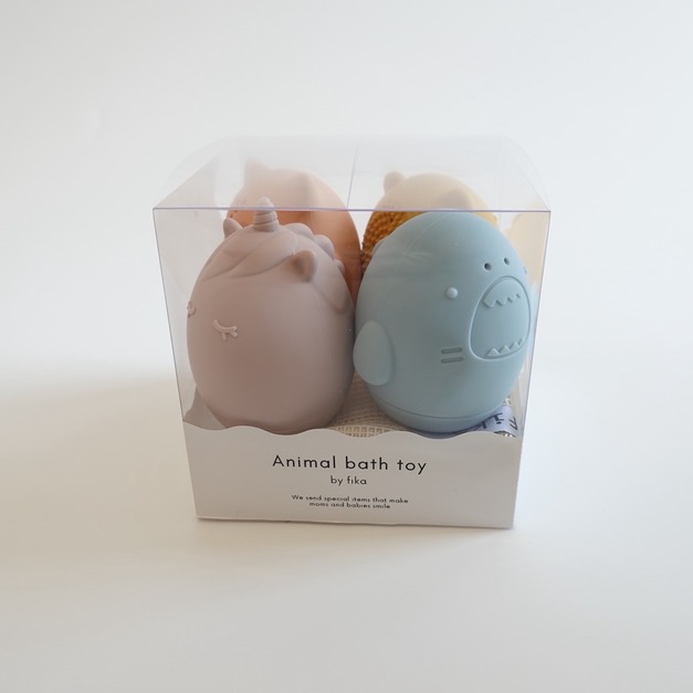 fika|動物好朋友洗澡玩具組 (ㄧ組4入) *new! fika|動物好朋友洗澡玩具組 (ㄧ組4入) *new!
