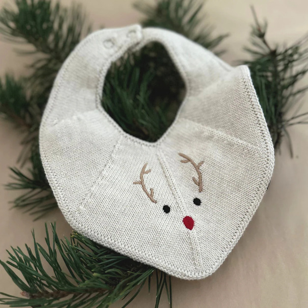 【預購】saga | 丹麥設計・有機棉圍兜兜 (小鹿) 【預購】saga | 丹麥設計・有機棉圍兜兜 (小鹿)