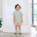 【預購】泰國連線 | 親子系列・棉麻無印短褲 (3色) *boy_3 【預購】泰國連線 | 親子系列・棉麻無印短褲 (3色) *boy_3