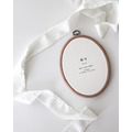 【預購】margaret baby | 日本製・復古橢圓命名書_時光印記 *客製款 【預購】margaret baby | 日本製・復古橢圓命名書_時光印記 *客製款