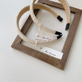【預購】dwarf | 日本製・氣質雛菊刺繡髮箍 *大人小孩通用_1 【預購】dwarf | 日本製・氣質雛菊刺繡髮箍 *大人小孩通用_1