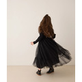 【預購】riziere | 極美薄紗泡泡袖拼接洋裝(3色)90-150cm_6 【預購】riziere | 極美薄紗泡泡袖拼接洋裝(3色)90-150cm_6