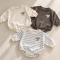 【預購】ammu | hey kuma 刺繡包屁衣 (3色) _baby *new_3 【預購】ammu | hey kuma 刺繡包屁衣 (3色) _baby *new_3