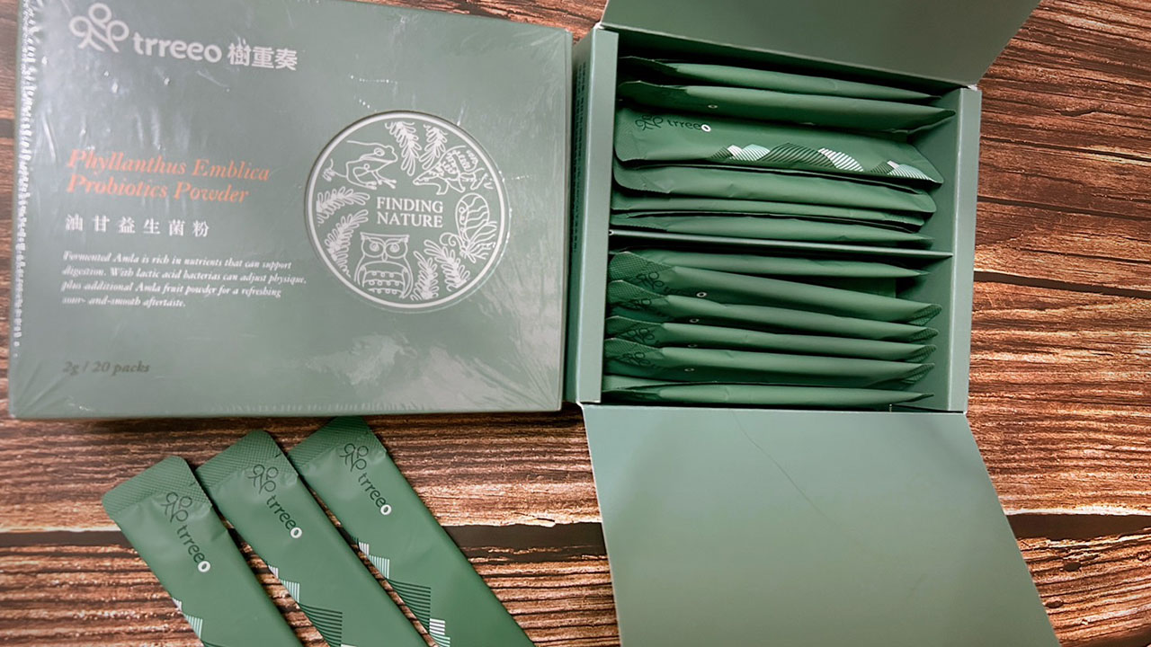 小檸萌媽咪推薦的油甘益生菌粉,內含營養價值極高的油甘果